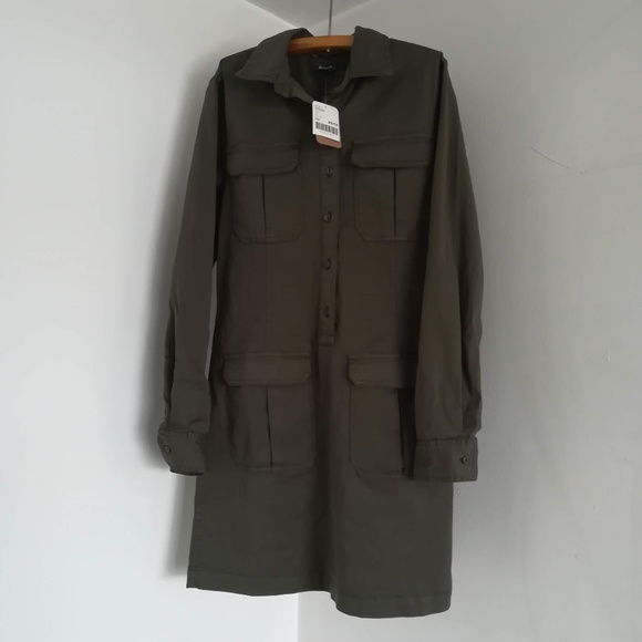 ❌SOLD❌NWT ROOTS shirt dress - Picture 3 of 6